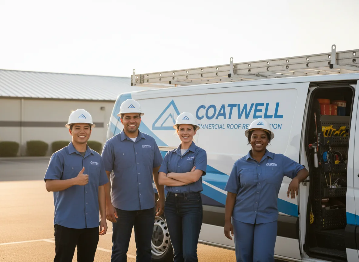 Commercial roof coating company in Genoa, IL